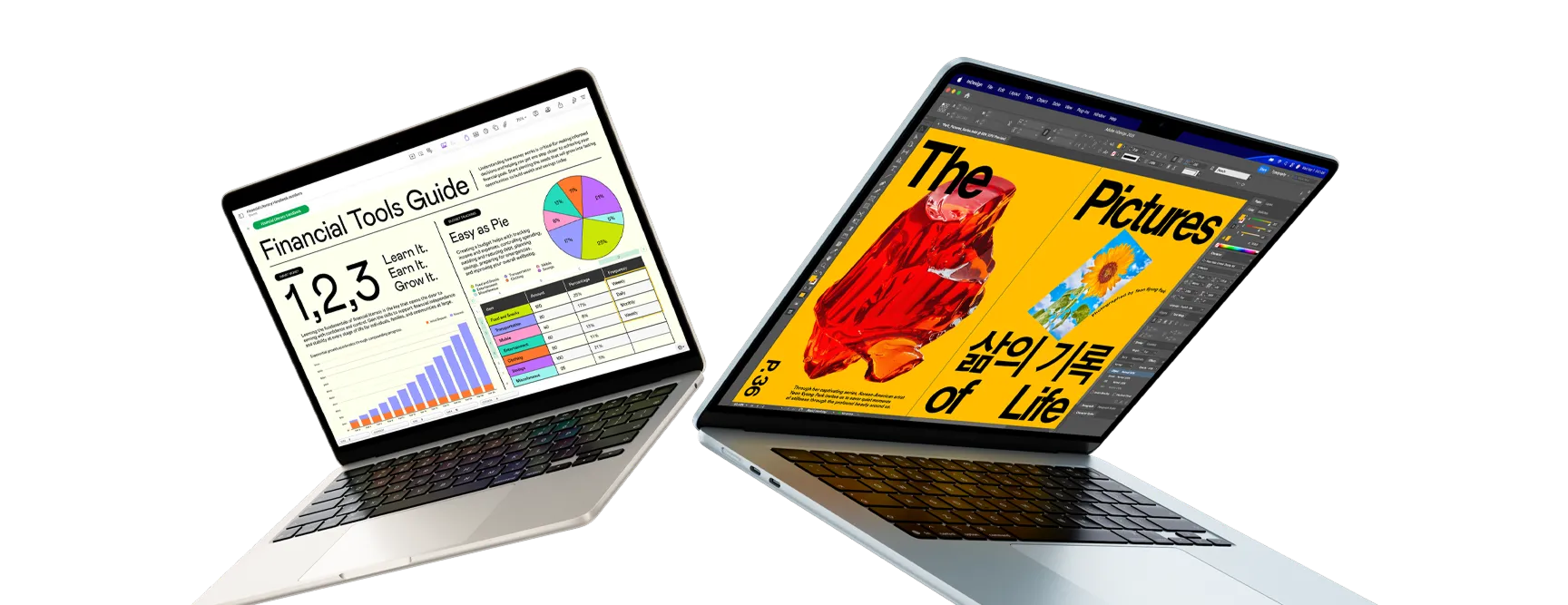Two laptops